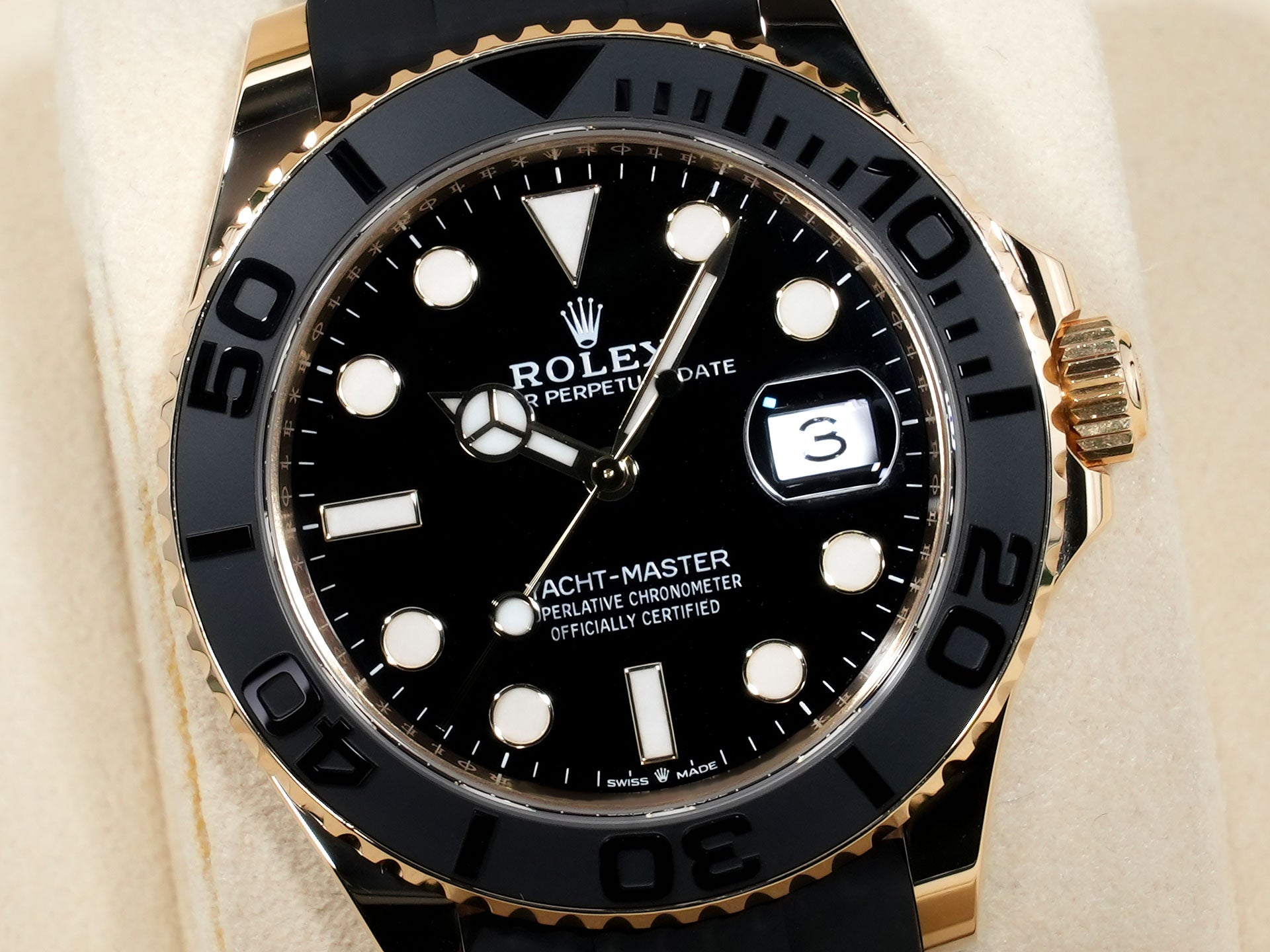 ロレックス ヨットマスター42 Ref.226658 イエローゴールド ブラック文字盤 美品 m2kxf9nj