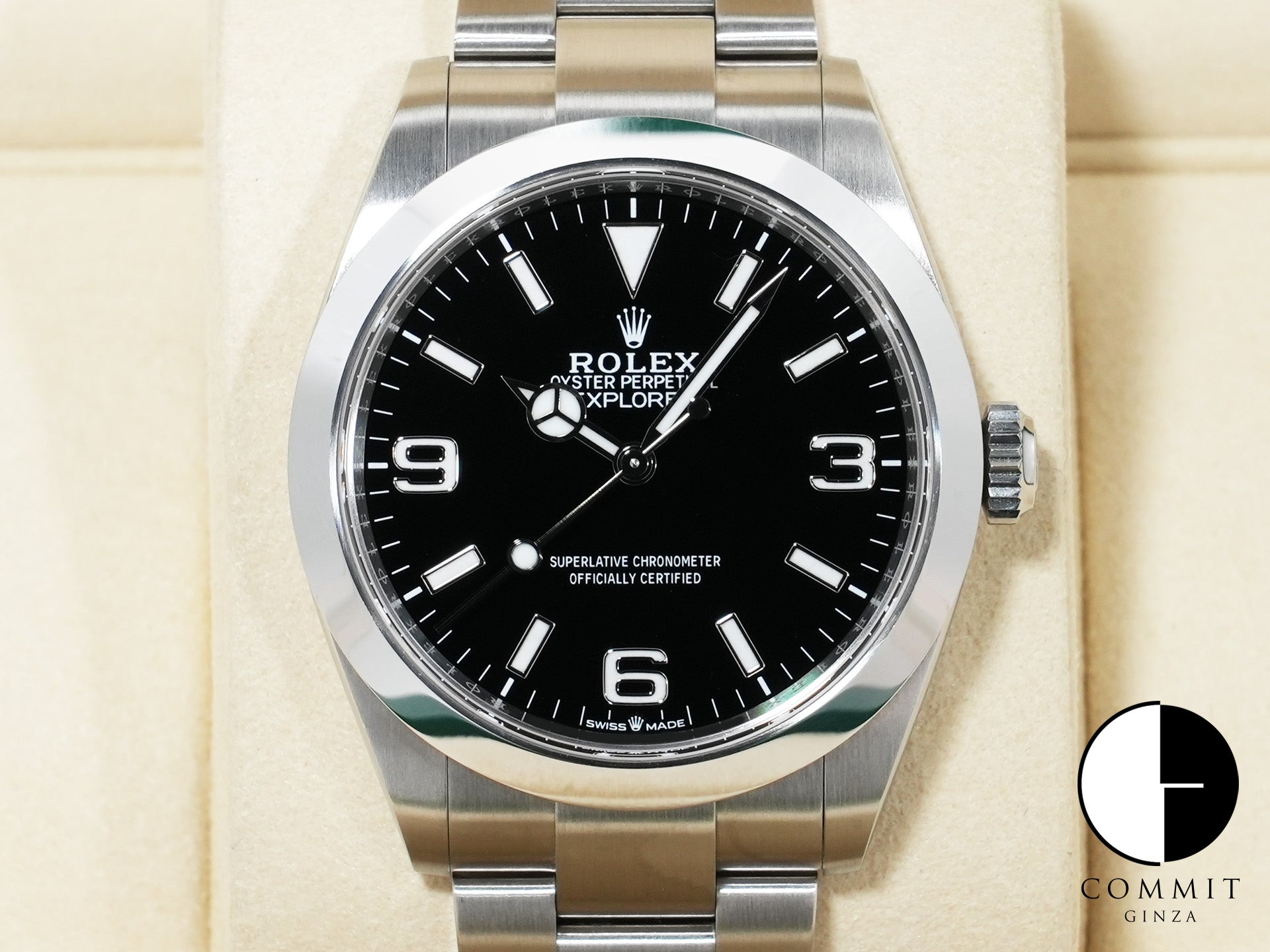 ROLEX Explorer 40 Ref. 224270 Stainless Steel Black Dial Oyster Bracelet Excellent Used Condition 4jgpjr9e