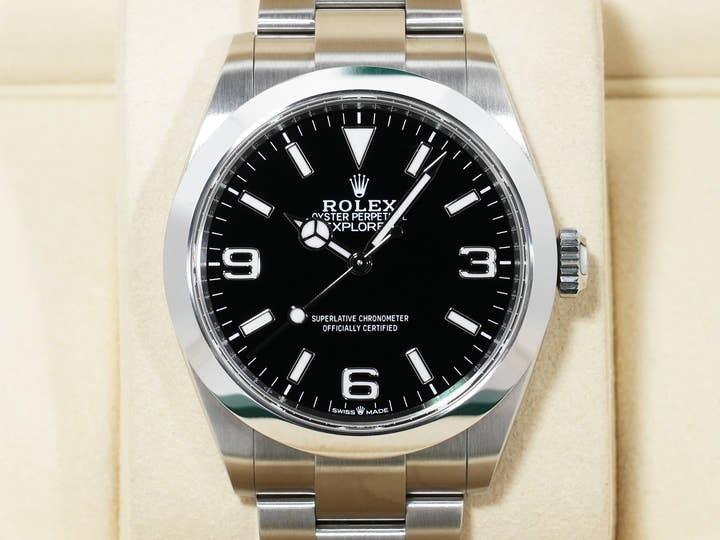ROLEX Explorer 40 Ref. 224270 Stainless Steel Black Dial Oyster Bracelet Excellent Used Condition 4jgpjr9e