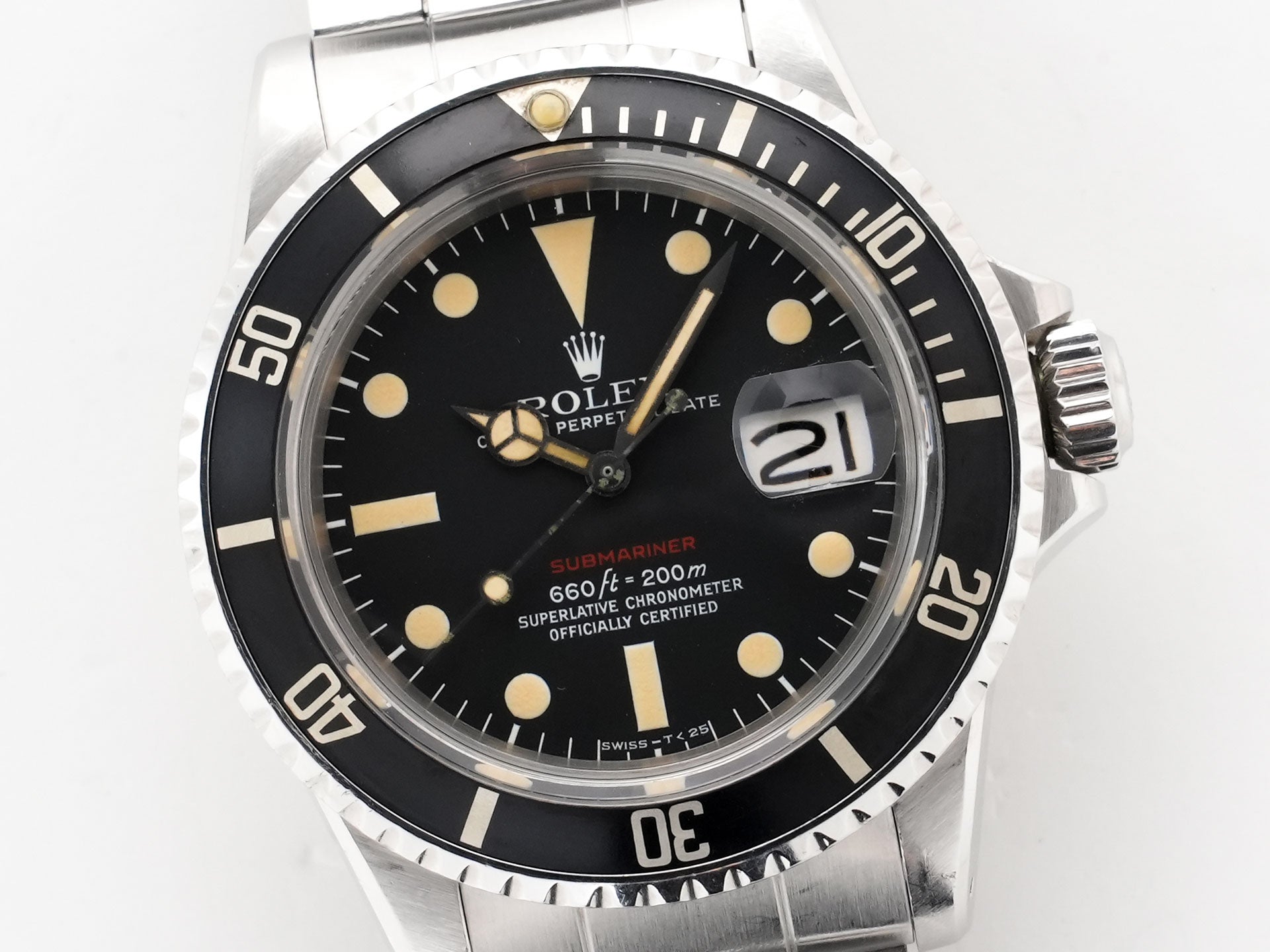 ロレックス サブマリーナー デイト Ref.1680 ステンレススチール ブラック文字盤 中古 mgt8gjge