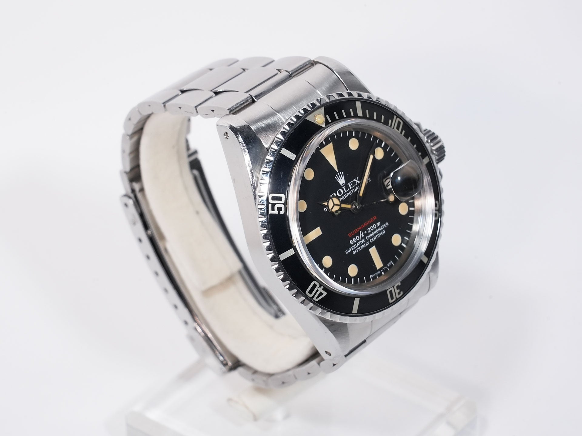 ロレックス サブマリーナー デイト Ref.1680 ステンレススチール ブラック文字盤 中古 mgt8gjge