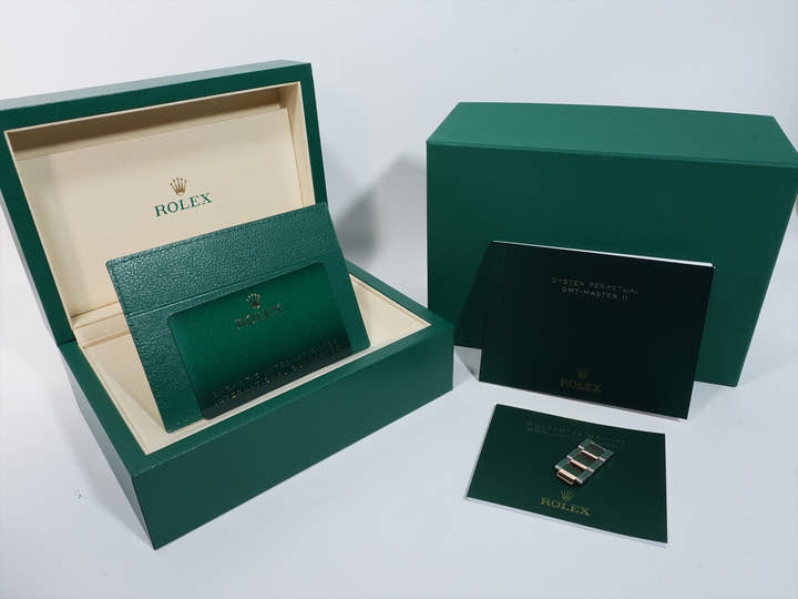 ロレックス GMTマスターII Ref.126711CHNR ステンレススチール/エバーローズゴールド ブラック文字盤 オイスターブレスレット 美品 f7yfowby