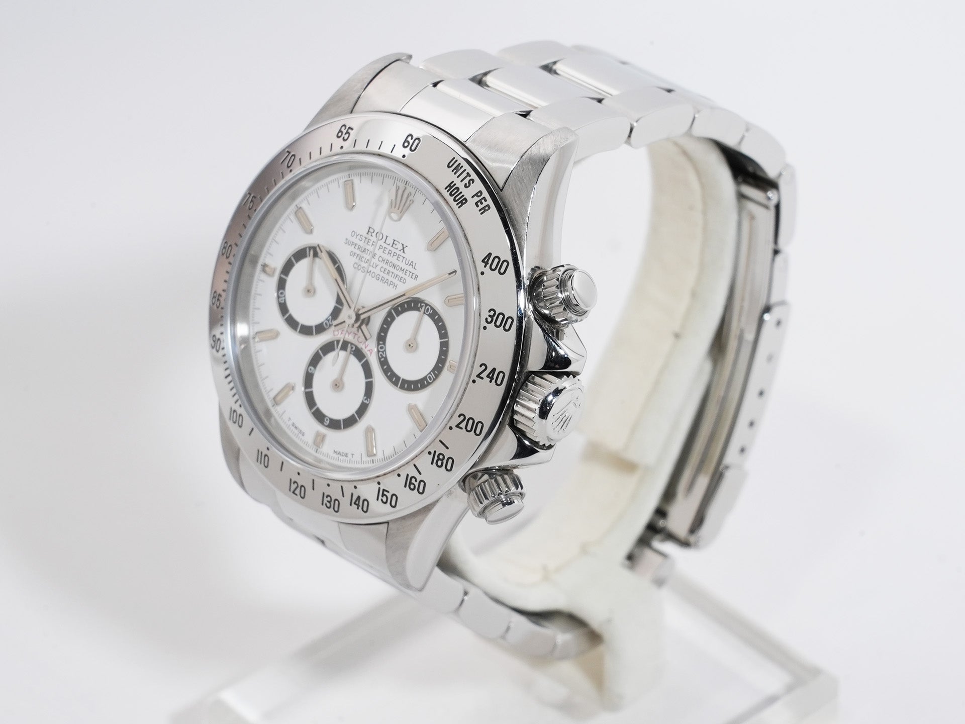 ロレックス デイトナ エルプリメロ Ref.16520 ステンレススチール ホワイト文字盤 中古 76md5rpc