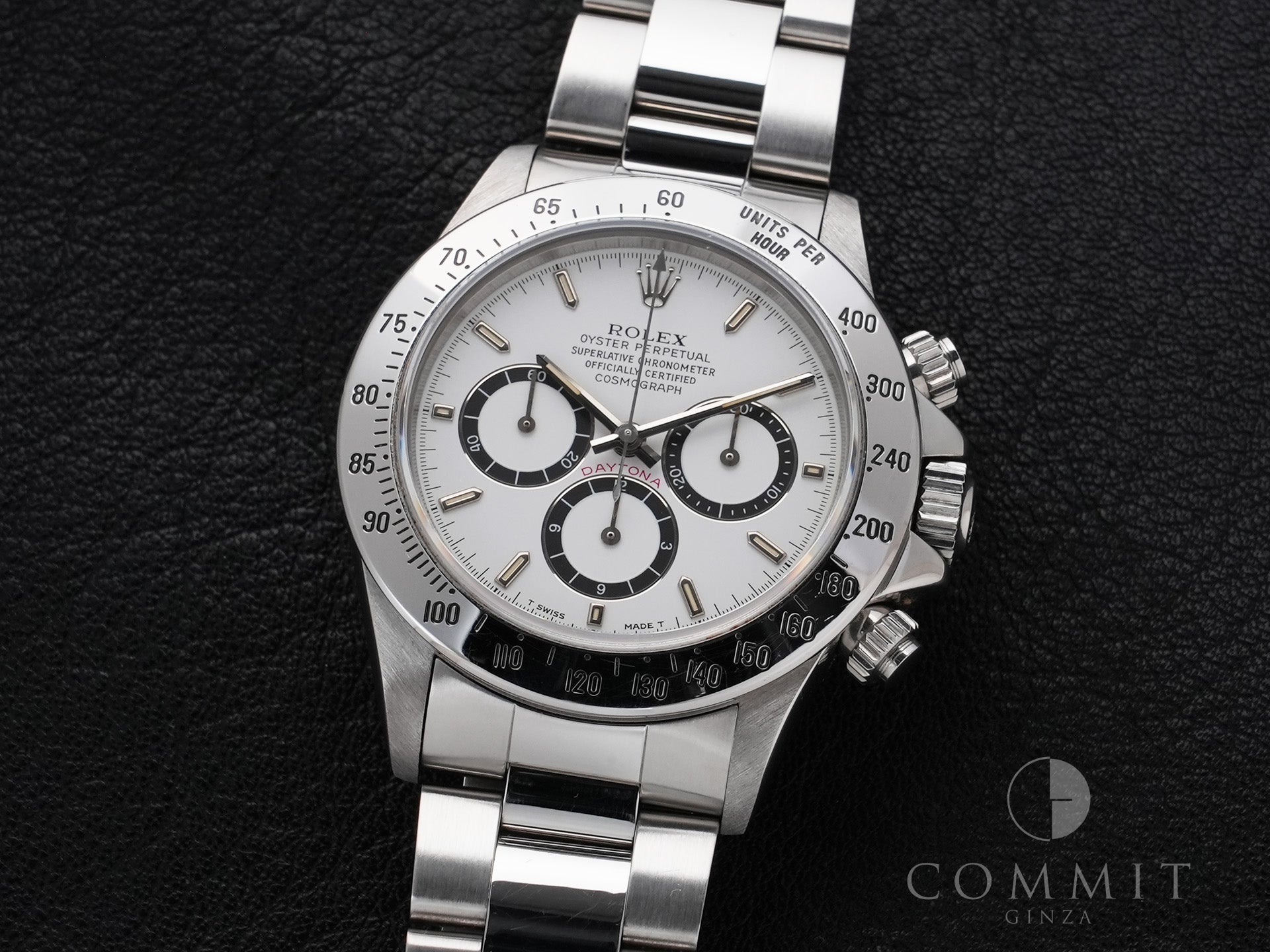 Rolex Daytona El Primero Ref. 16520 Stainless Steel White Dial Used 76md5rpc