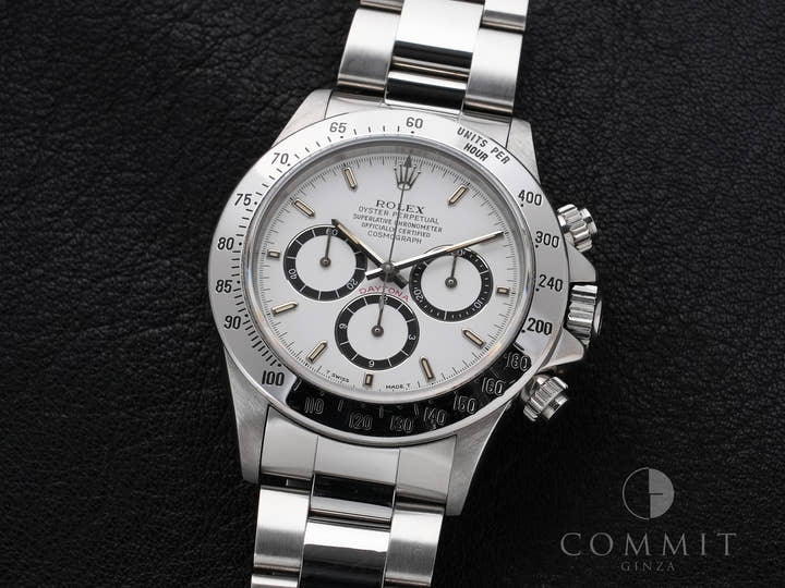 ロレックス デイトナ エルプリメロ Ref.16520 ステンレススチール ホワイト文字盤 中古 76md5rpc