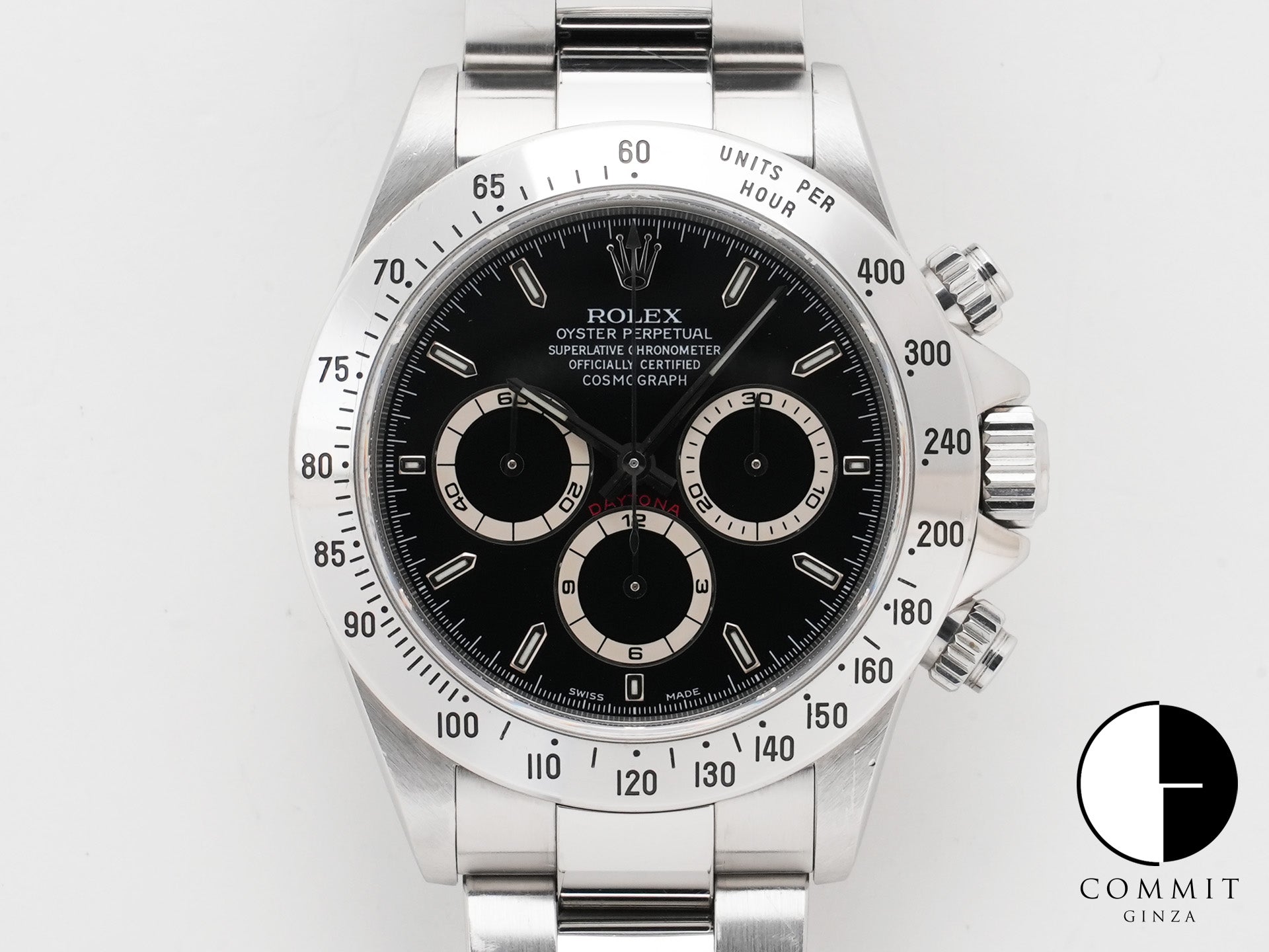 ロレックス デイトナ エルプリメロ Ref.16520 ステンレススチール ブラック文字盤 中古 vxvughan