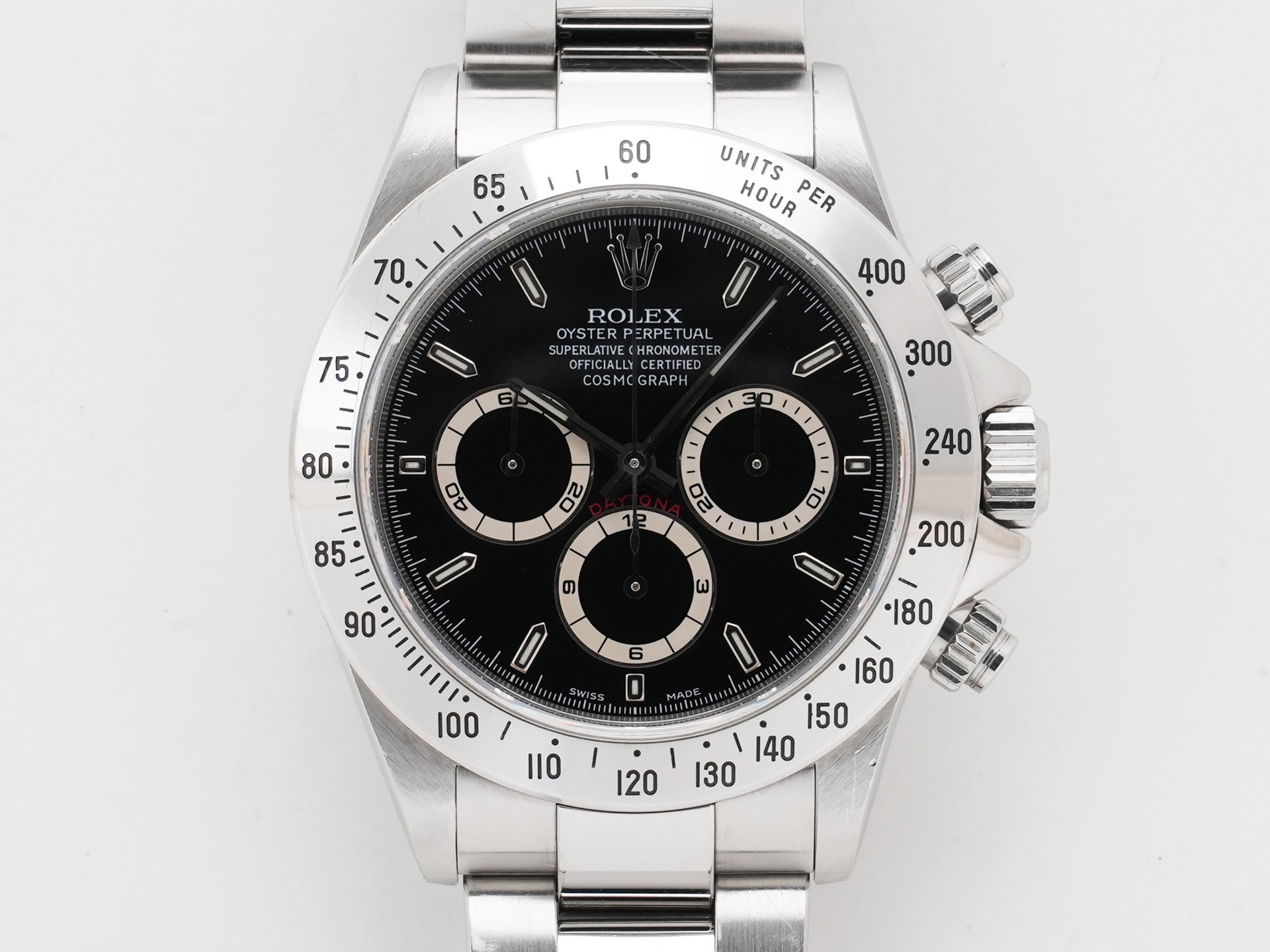 ロレックス デイトナ エルプリメロ Ref.16520 ステンレススチール ブラック文字盤 中古 vxvughan