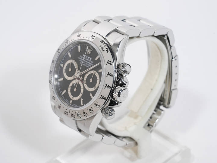 ロレックス デイトナ エルプリメロ Ref.16520 ステンレススチール ブラック文字盤 中古 vxvughan