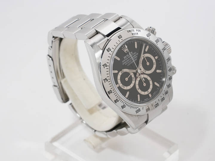ロレックス デイトナ エルプリメロ Ref.16520 ステンレススチール ブラック文字盤 中古 vxvughan