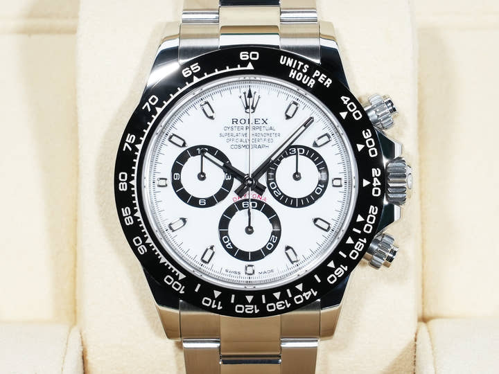 ロレックス デイトナ Ref.116500LN ステンレススチール ホワイト文字盤 美品 gyxx2zvk