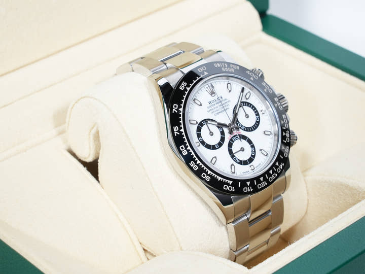 ロレックス デイトナ Ref.116500LN ステンレススチール ホワイト文字盤 美品 gyxx2zvk