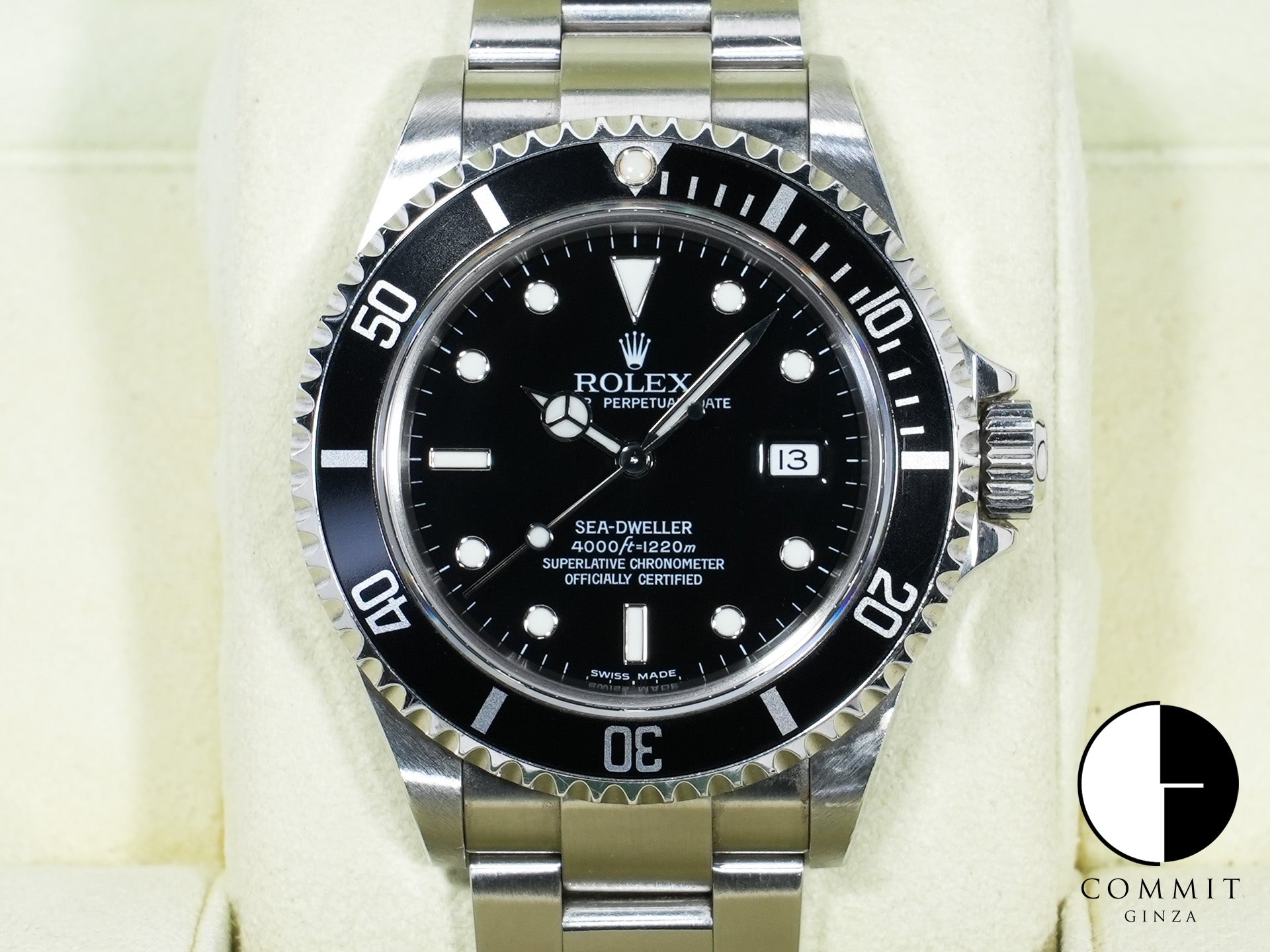ロレックス シードゥエラー Ref.16600 ステンレススチール ブラック文字盤 中古 yppczpnk