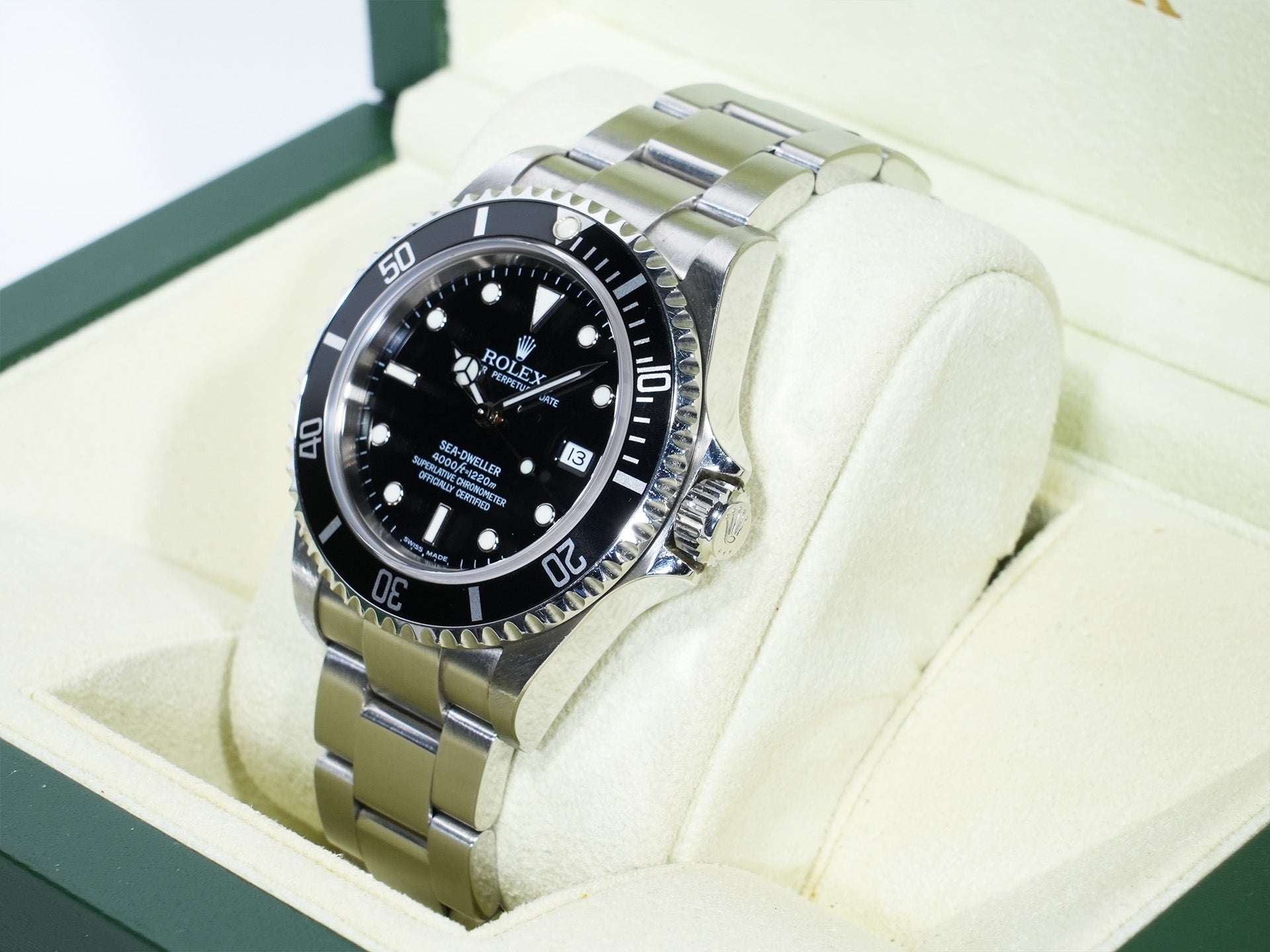 ロレックス シードゥエラー Ref.16600 ステンレススチール ブラック文字盤 中古 yppczpnk