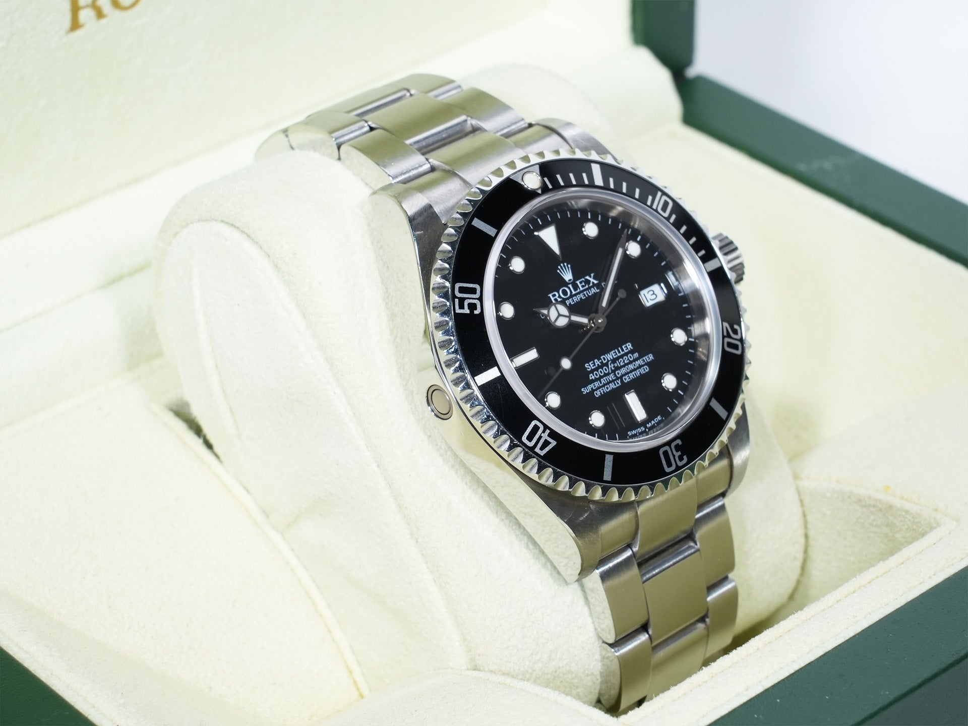 ロレックス シードゥエラー Ref.16600 ステンレススチール ブラック文字盤 中古 yppczpnk