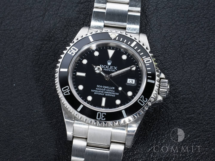 ロレックス シードゥエラー Ref.16600 ステンレススチール ブラック文字盤 中古 yppczpnk