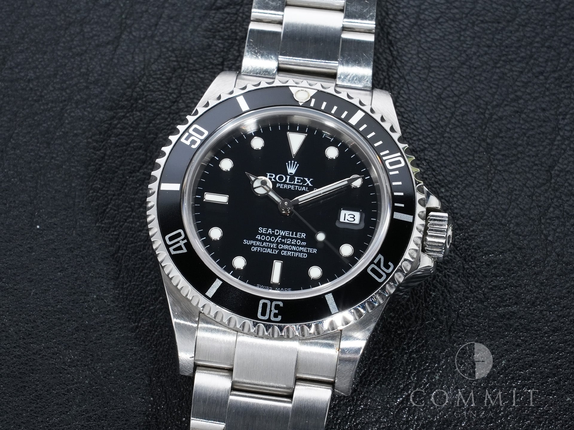 ロレックス シードゥエラー Ref.16600 ステンレススチール ブラック文字盤 中古 yppczpnk