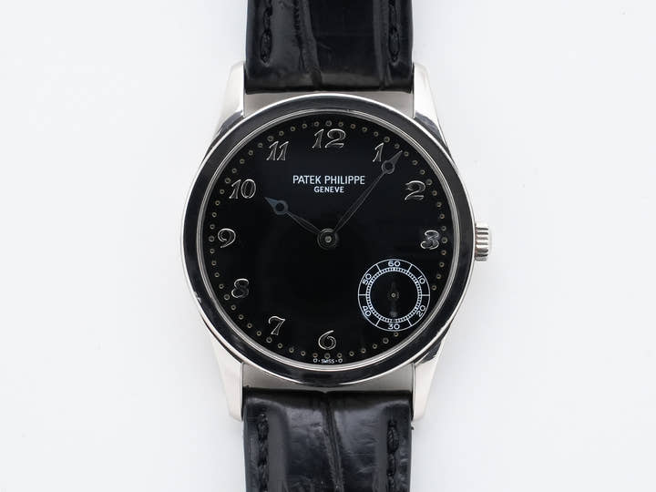 Patek Philippe Calatrava Ref. 5026G-001 White Gold Black Dial Used t5mcdi7q