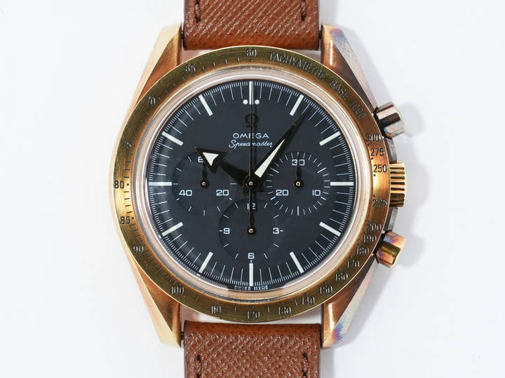 オメガ スピードマスター Ref.3693.50 イエローゴールド ブラック文字盤 中古 39zfyz9a