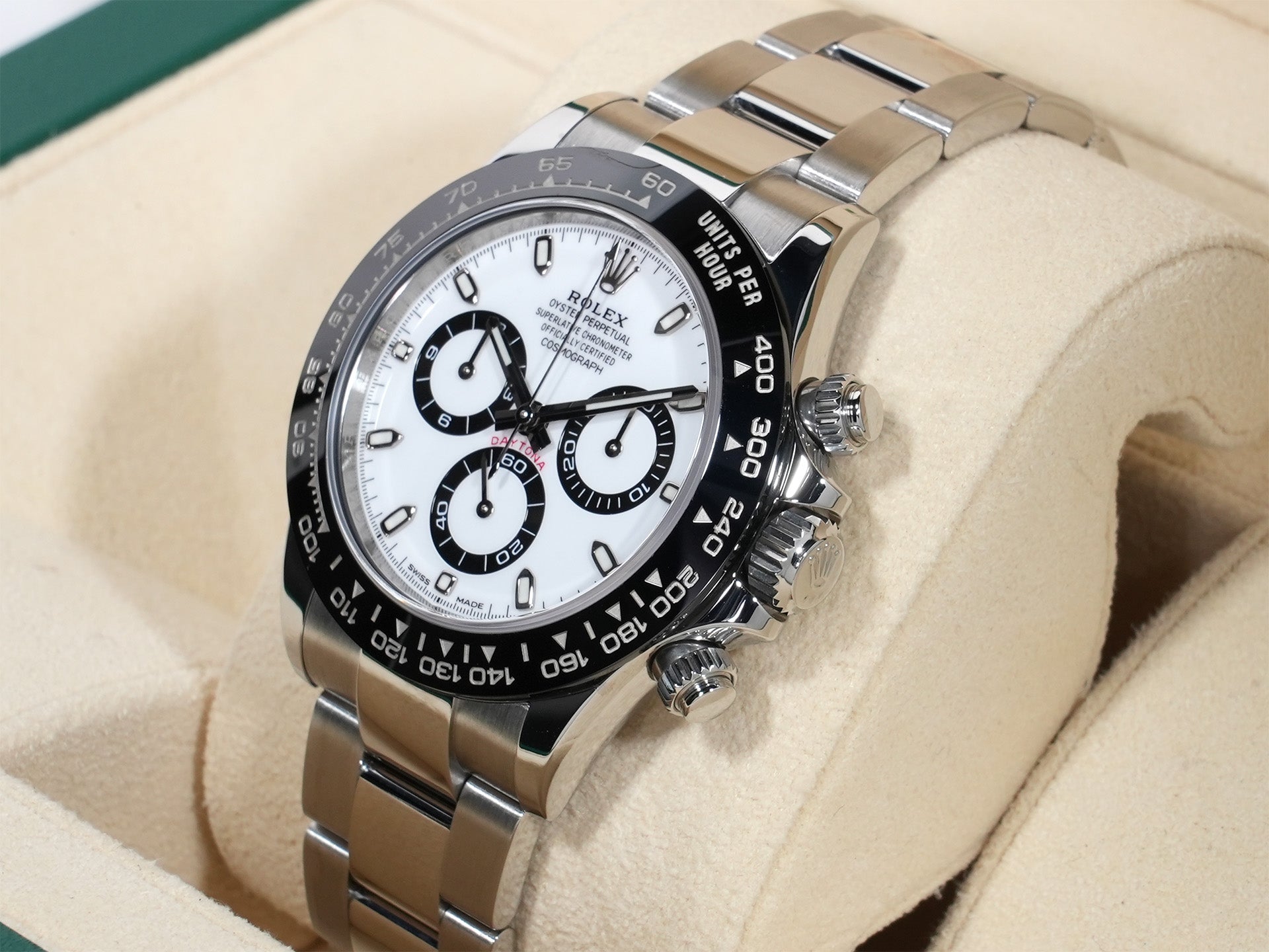 ロレックス デイトナ Ref.116500LN ステンレススチール ホワイト文字盤 美品 jnhjpwqn