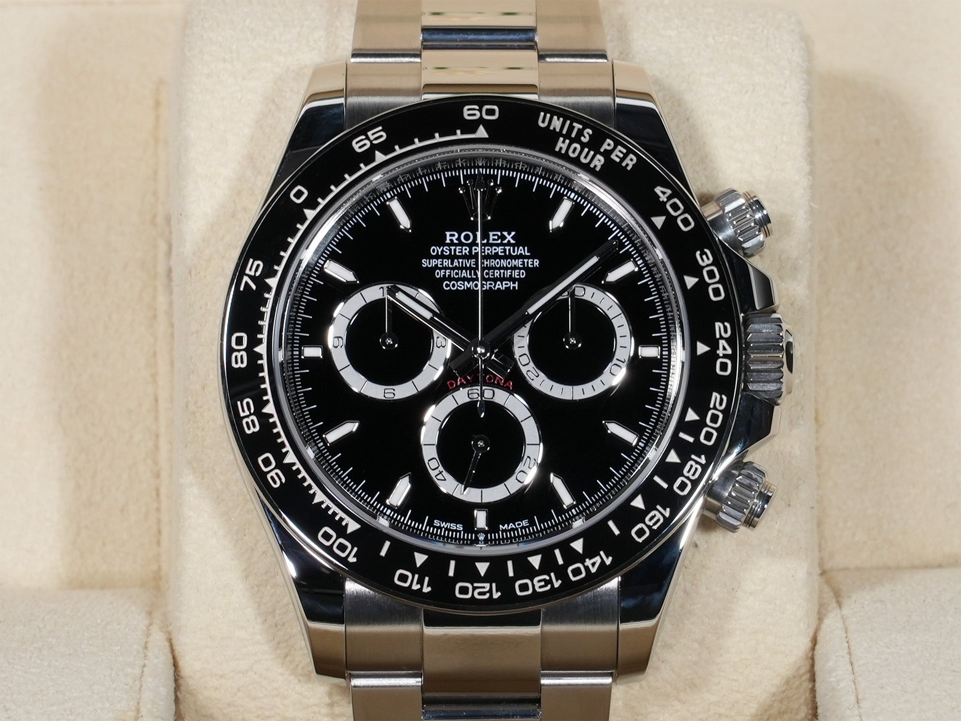 ロレックス デイトナ Ref.126500LN ステンレススチール ブラック文字盤 美品 yobobf2d