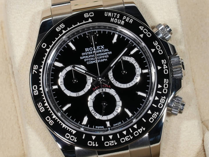 ロレックス デイトナ Ref.126500LN ステンレススチール ブラック文字盤 美品 yobobf2d