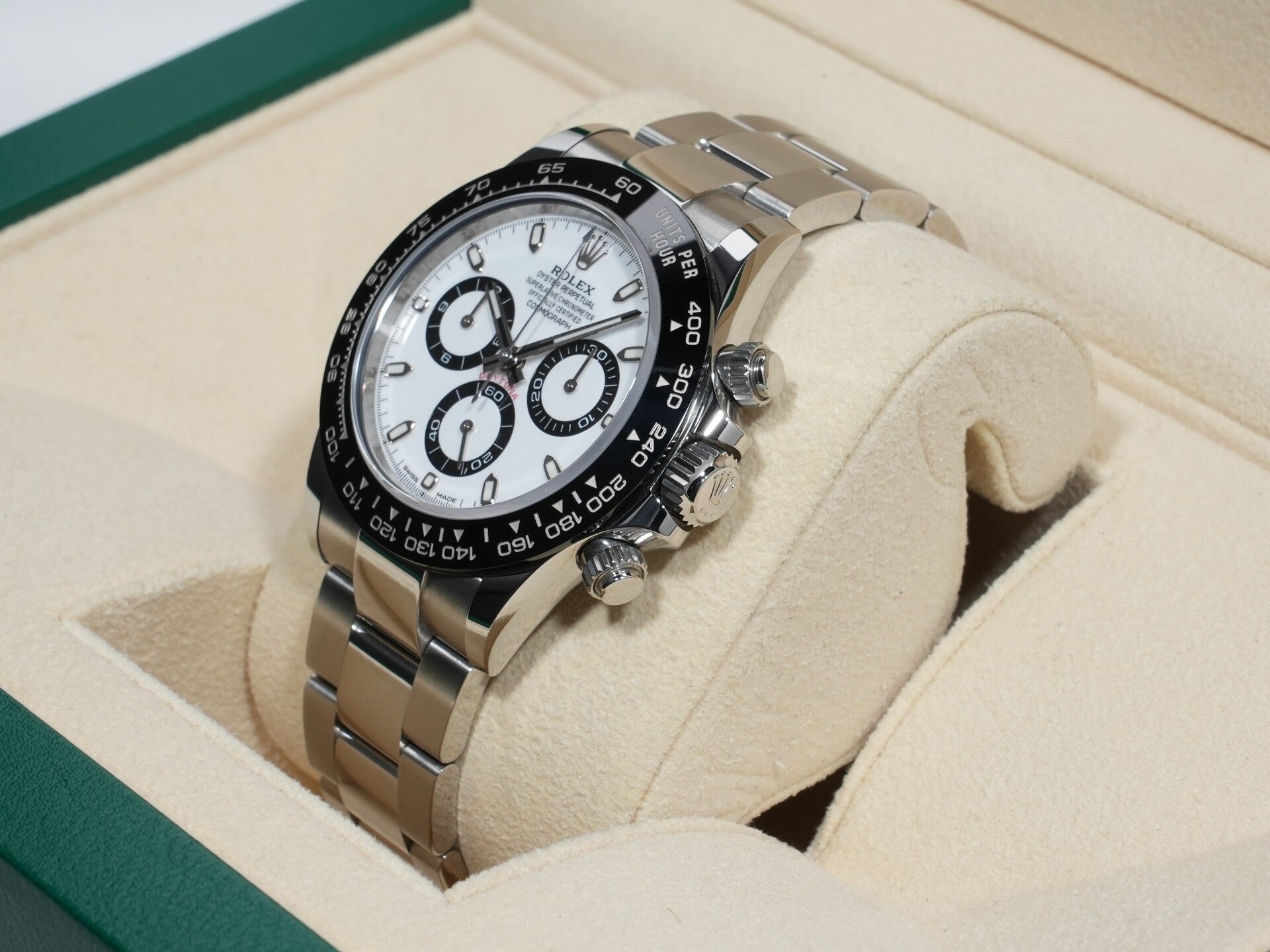 ロレックス デイトナ Ref.116500LN ステンレススチール ホワイト文字盤 美中古 e9pke4aj