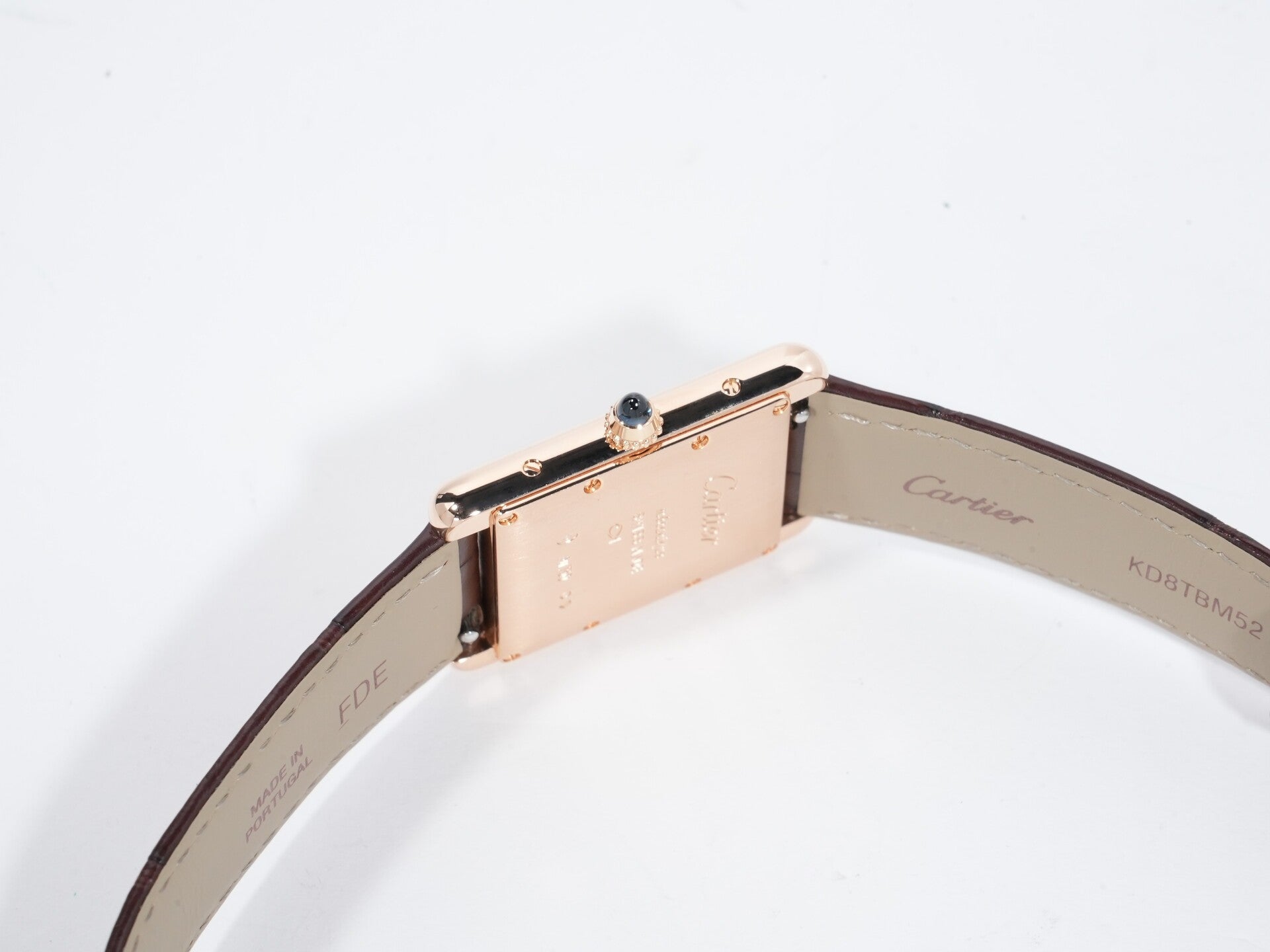 カルティエ タンク ルイ カルティエ Ref.WGTA0011 ピンクゴールド シルバー文字盤 美中古 p6g8a2sq
