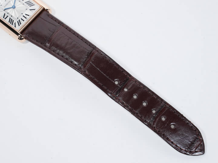 カルティエ タンク ルイ カルティエ Ref.WGTA0011 ピンクゴールド シルバー文字盤 美中古 p6g8a2sq