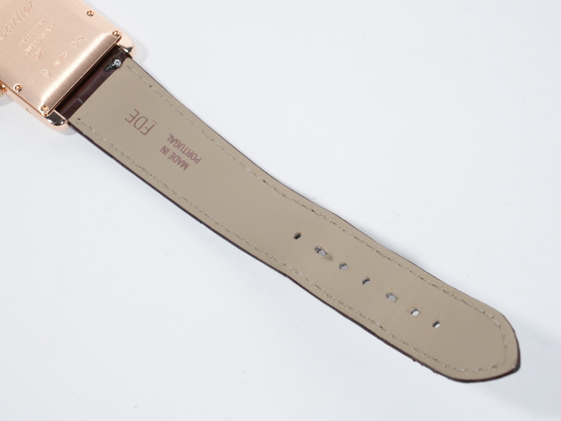 カルティエ タンク ルイ カルティエ Ref.WGTA0011 ピンクゴールド シルバー文字盤 美中古 p6g8a2sq