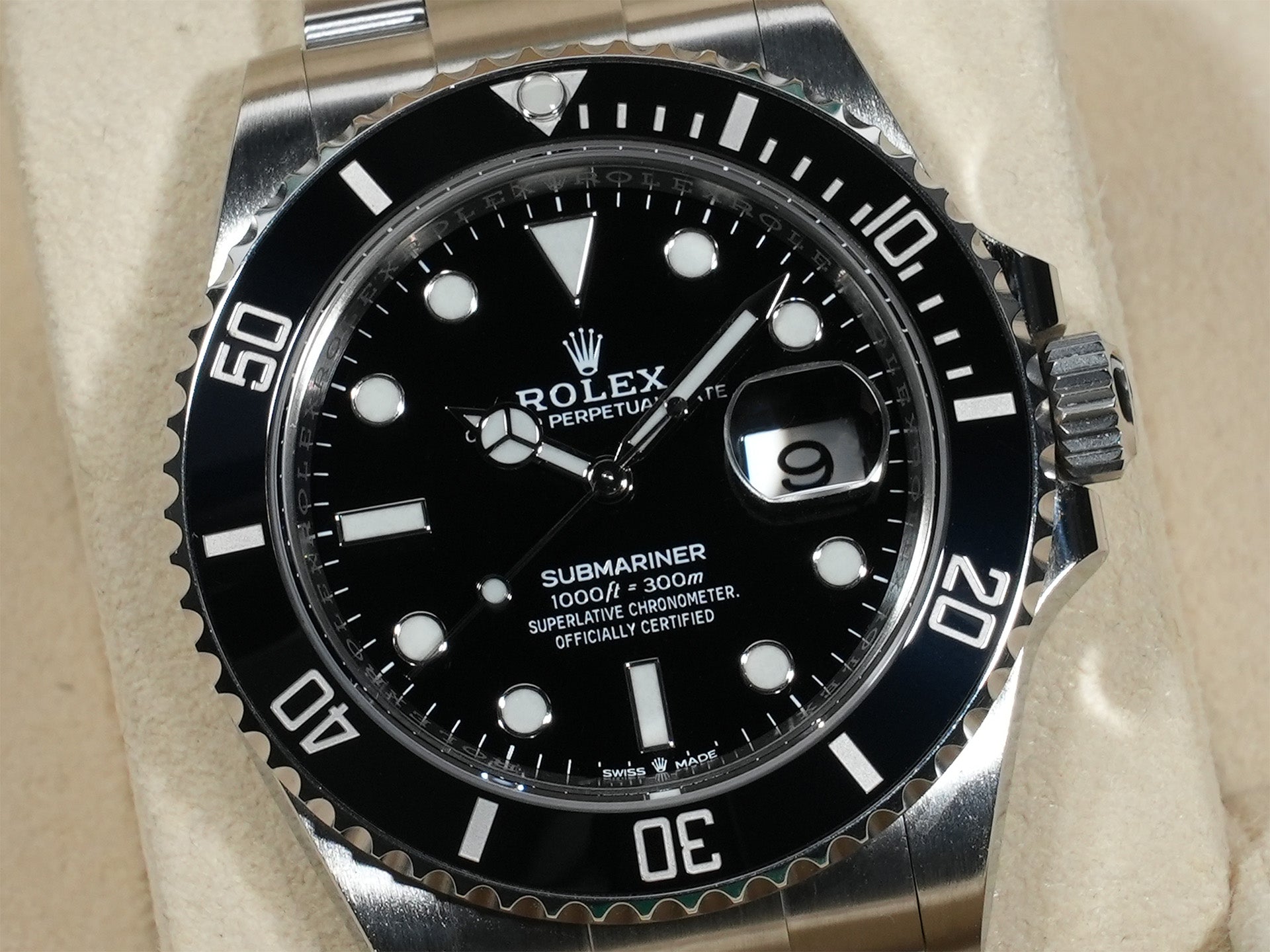 ロレックス サブマリーナー デイト Ref.126610LN ステンレススチール ブラック文字盤 中古 tjuorps6