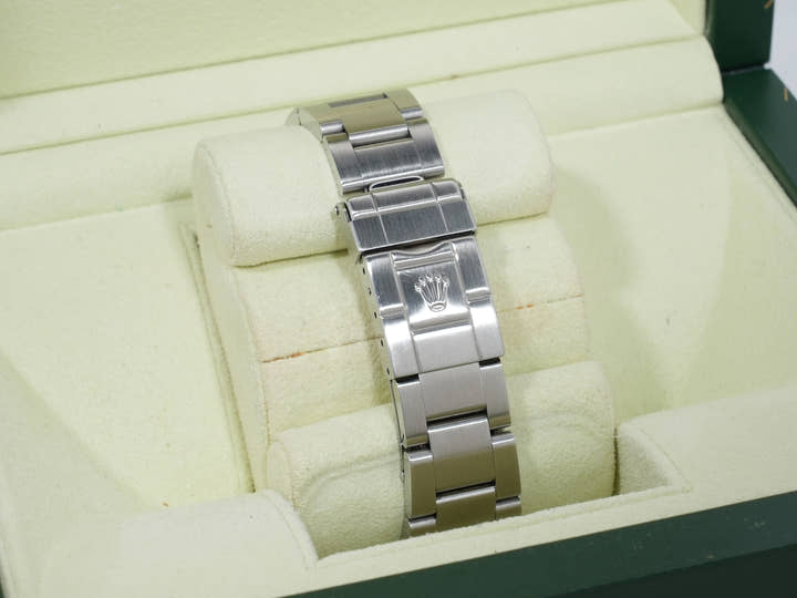 ロレックス エクスプローラーII Ref.16570 ステンレススチール ブラック文字盤 オイスターブレスレット 中古 2vvne9q7