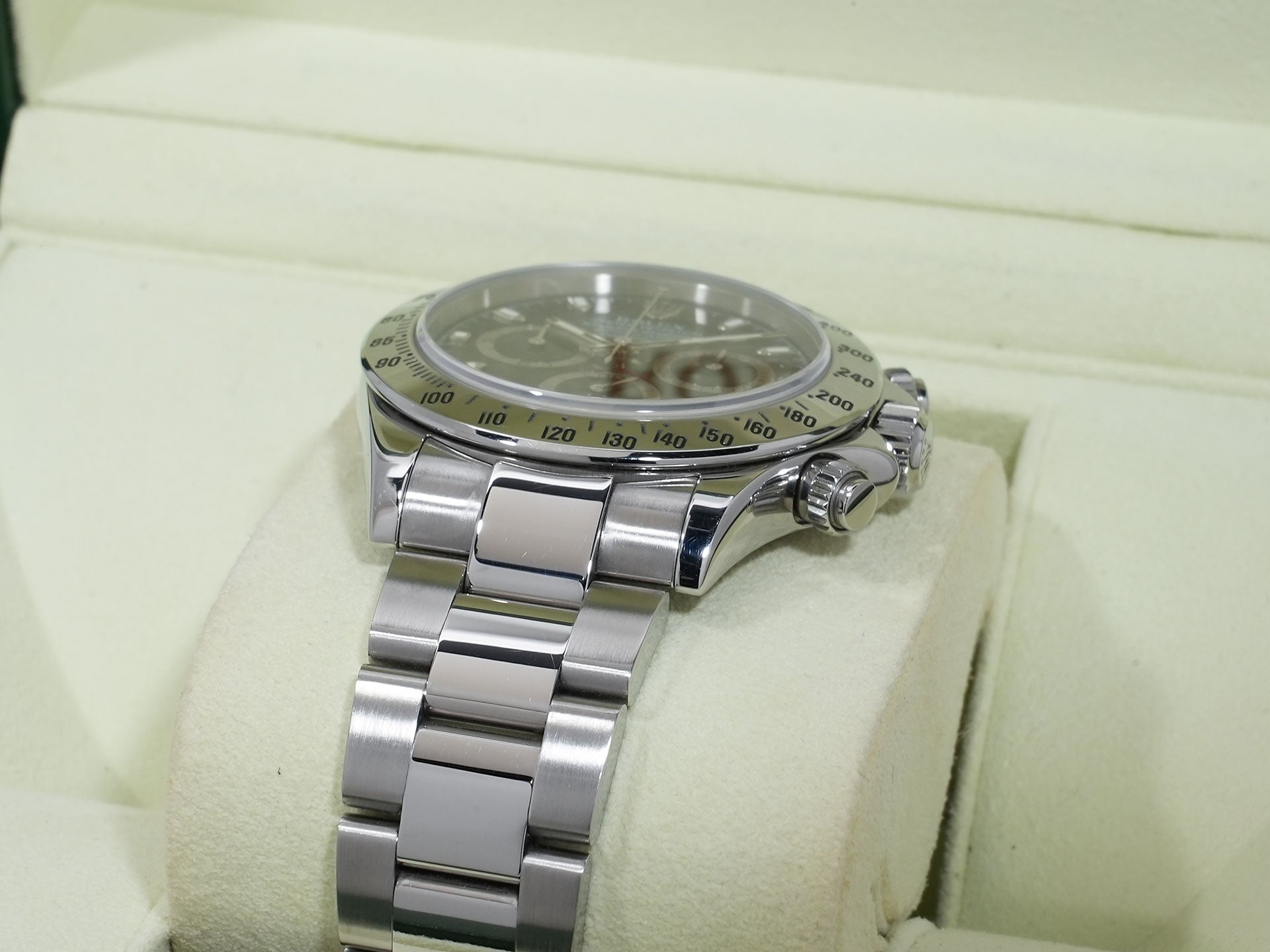 ロレックス デイトナ Ref.116520 ステンレススチール ブラック文字盤 中古 f3u42i36