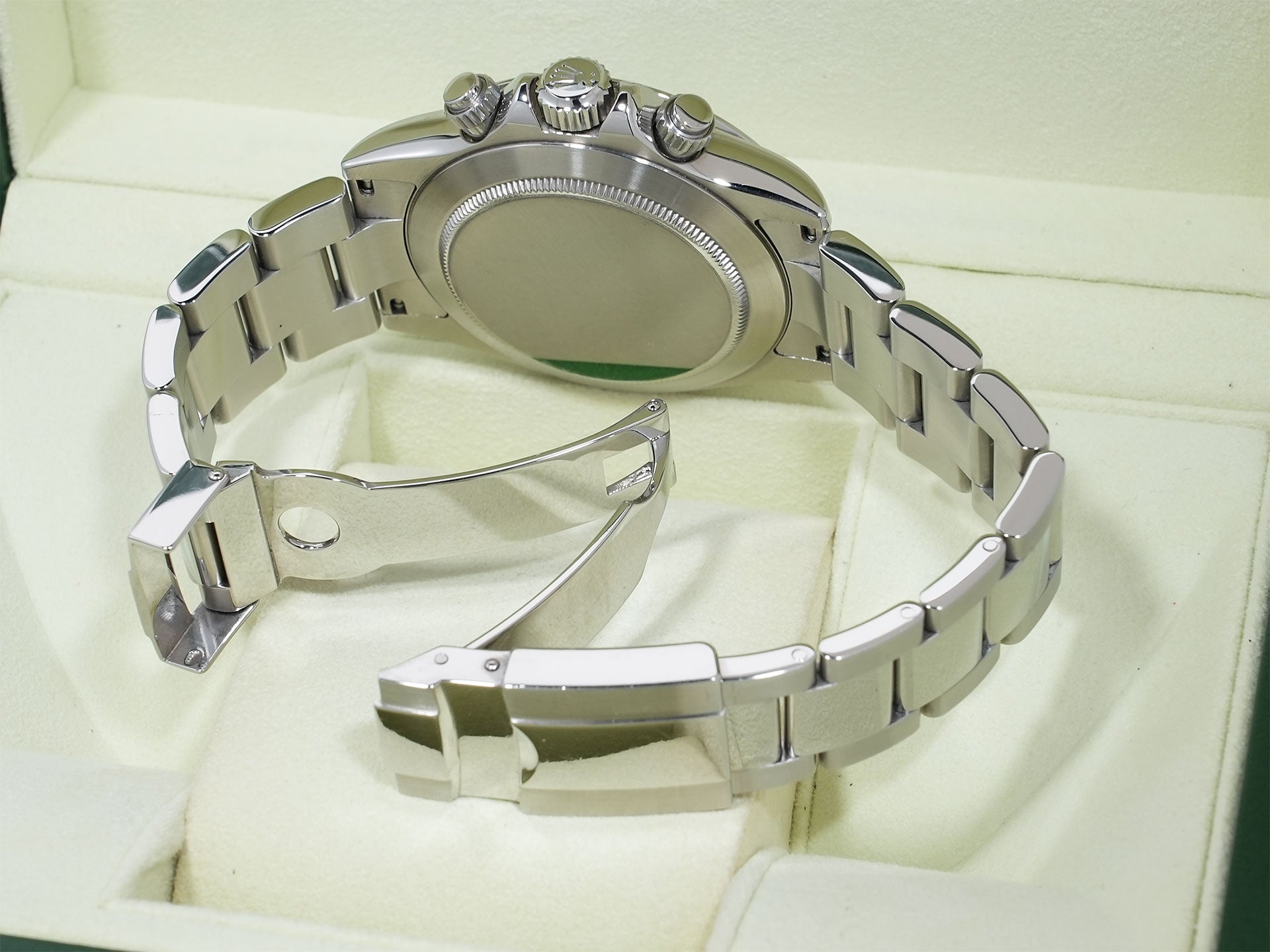 ロレックス デイトナ Ref.116520 ステンレススチール ブラック文字盤 中古 f3u42i36