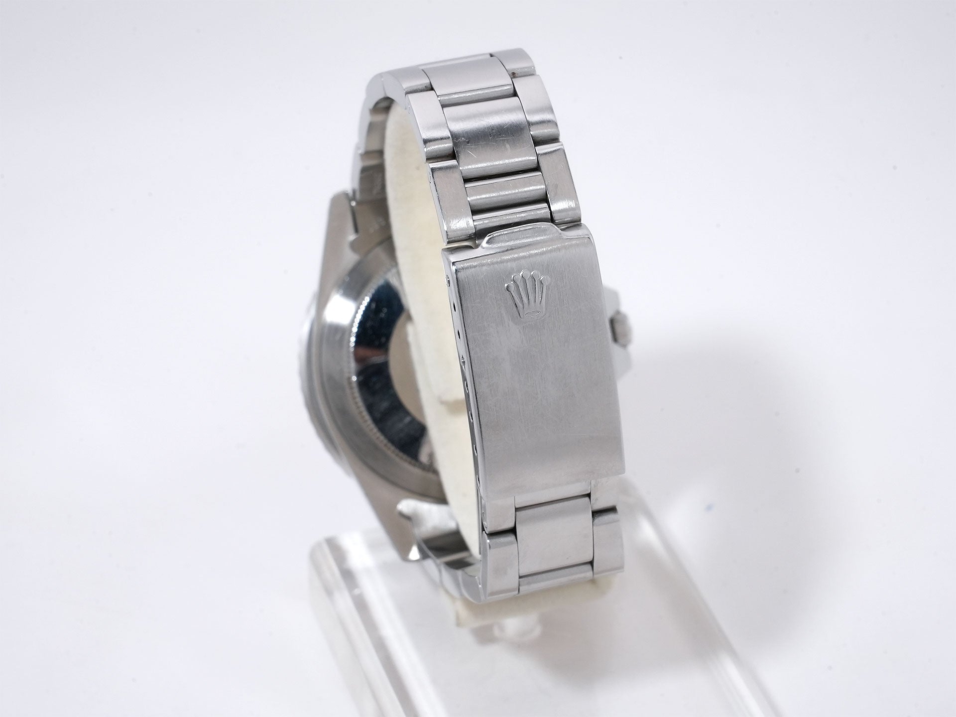 ロレックス GMTマスター Ref.1675 ステンレススチール ブラック文字盤 オイスターブレスレット 中古 bpatfghy