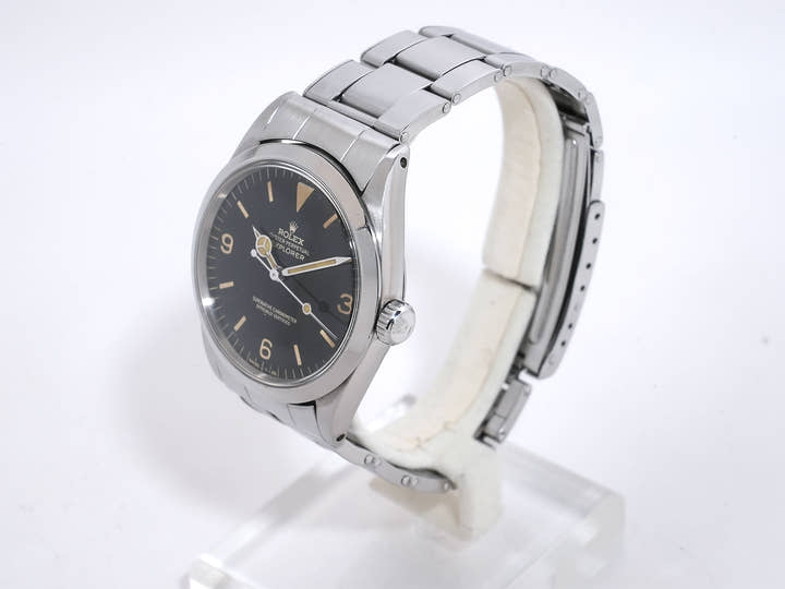 ロレックス エクスプローラーI Ref.1016 ステンレススチール ブラック文字盤 中古 ooahsvmq