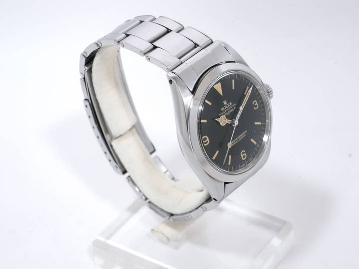 ロレックス エクスプローラーI Ref.1016 ステンレススチール ブラック文字盤 中古 ooahsvmq