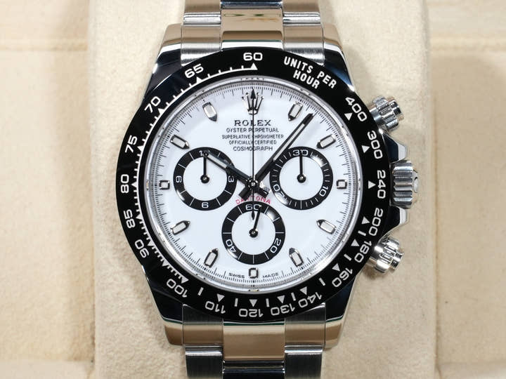 ロレックス デイトナ Ref.116500LN ステンレススチール ホワイト文字盤 中古 bt3kuj4u