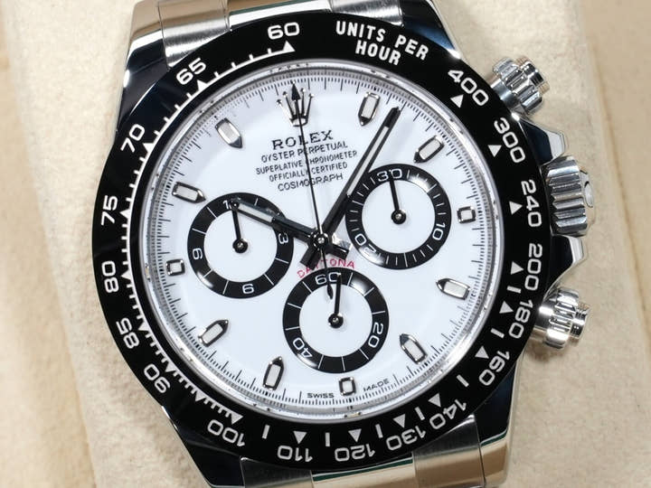 ロレックス デイトナ Ref.116500LN ステンレススチール ホワイト文字盤 中古 bt3kuj4u