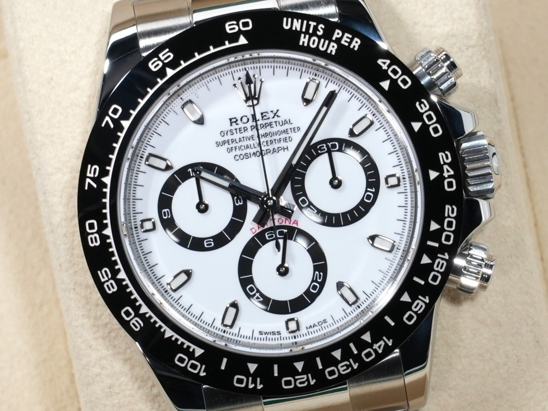 ロレックス デイトナ Ref.116500LN ステンレススチール ホワイト文字盤 中古 bt3kuj4u