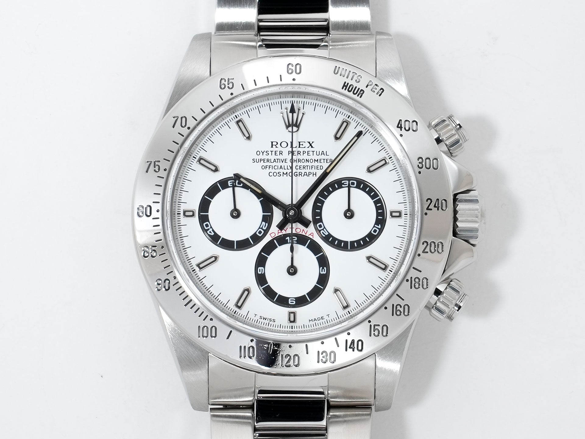 Rolex Daytona El Primero Ref. 16520 Stainless Steel White Dial Used 4kwpde7w
