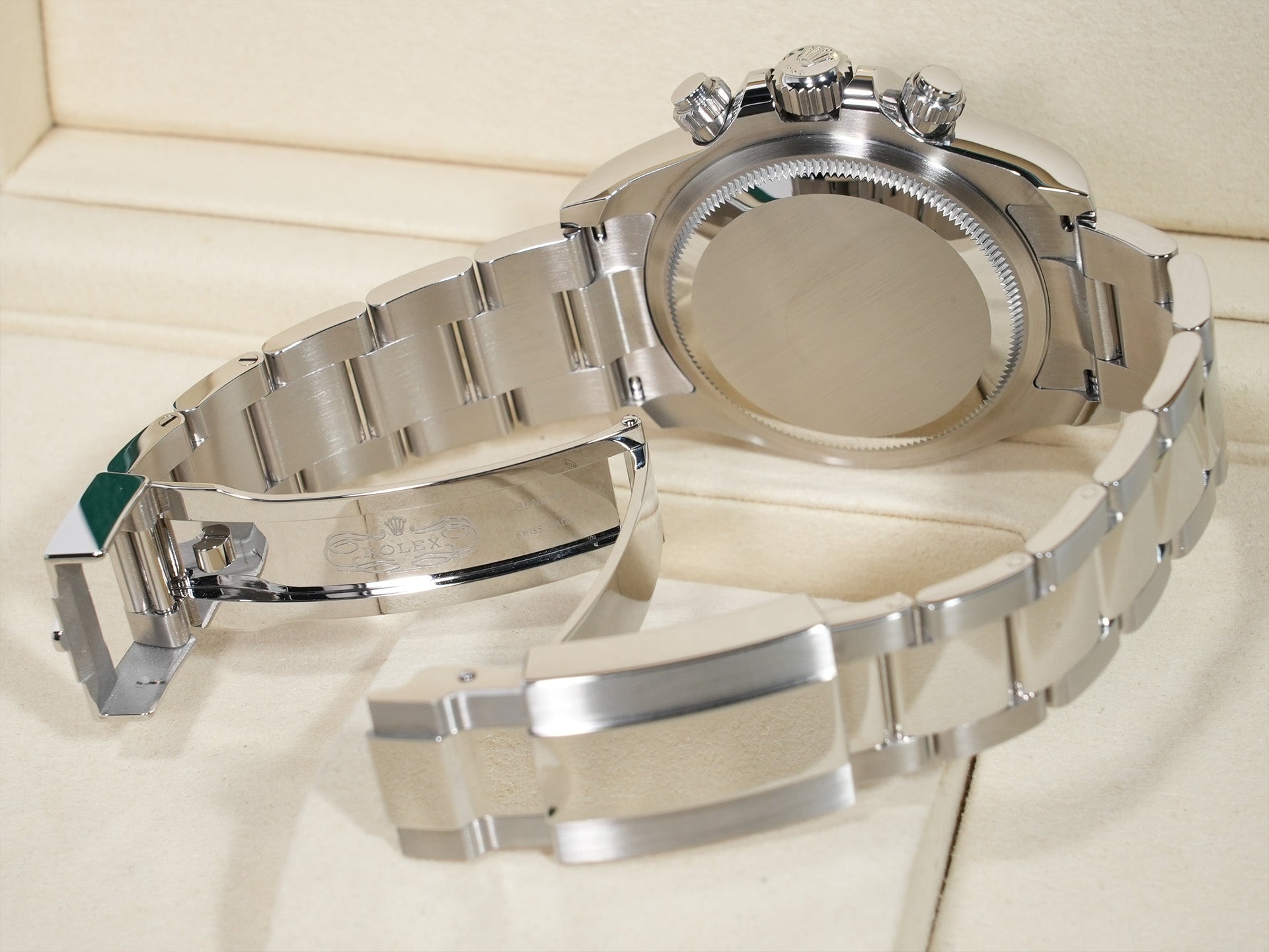 ロレックス デイトナ Ref.126500LN ステンレススチール ブラック文字盤 未使用 9h2gwcmb