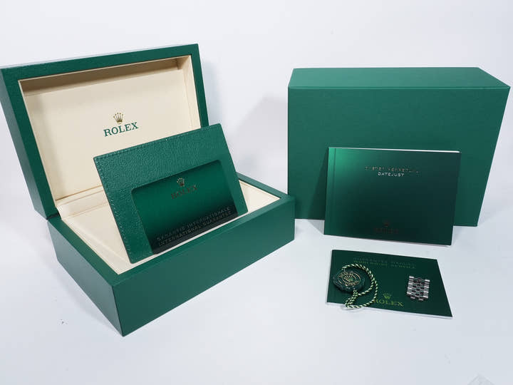 Rolex Datejust 41 Ref. 126334 Stainless Steel/White Gold Black Dial Jubilee Bracelet Unused 6b5unro4