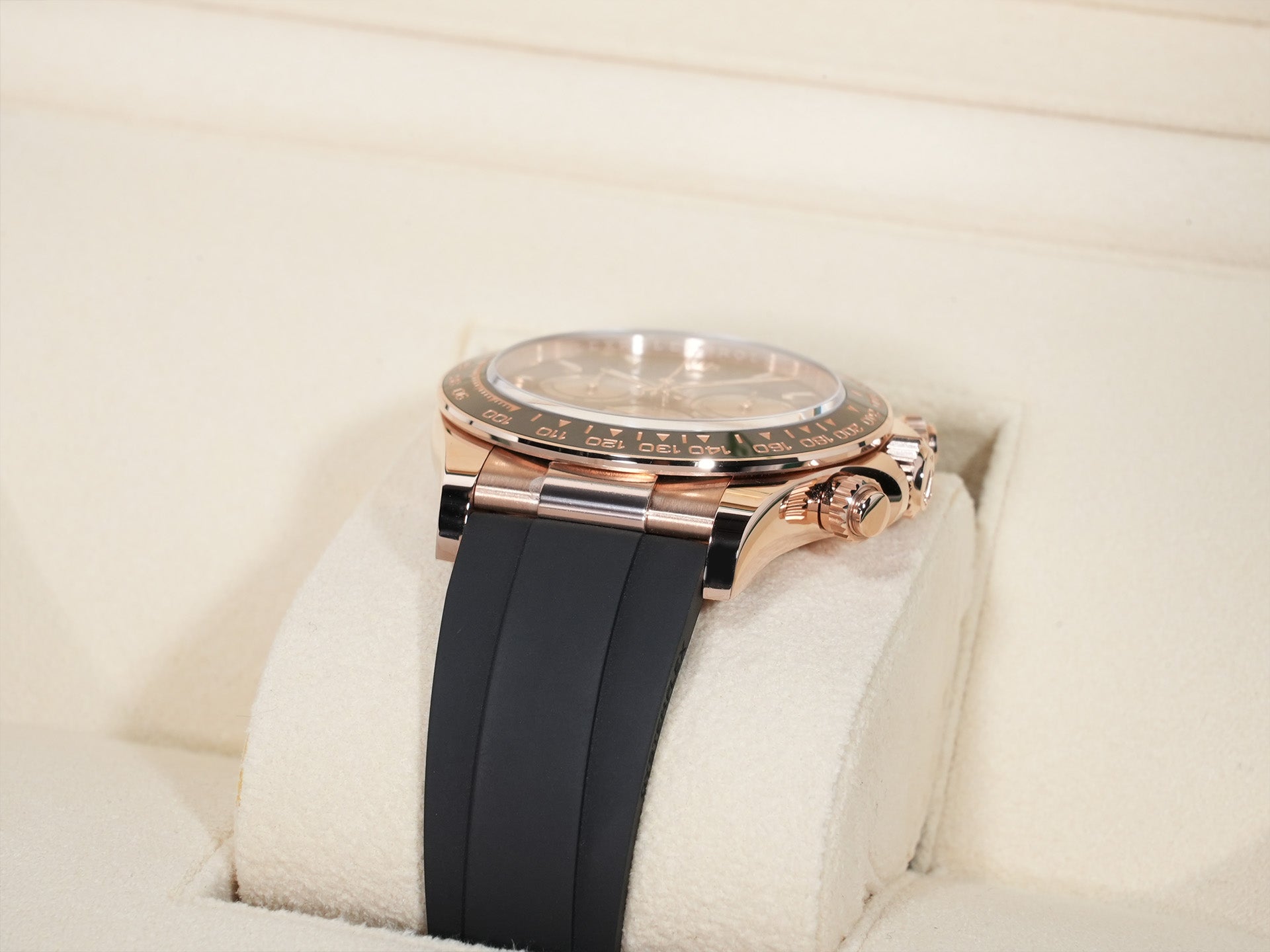 ロレックス デイトナ Ref.126515LN エバーローズゴールド ブライトブラックxサンダスト文字盤 美品 h2t55mtw