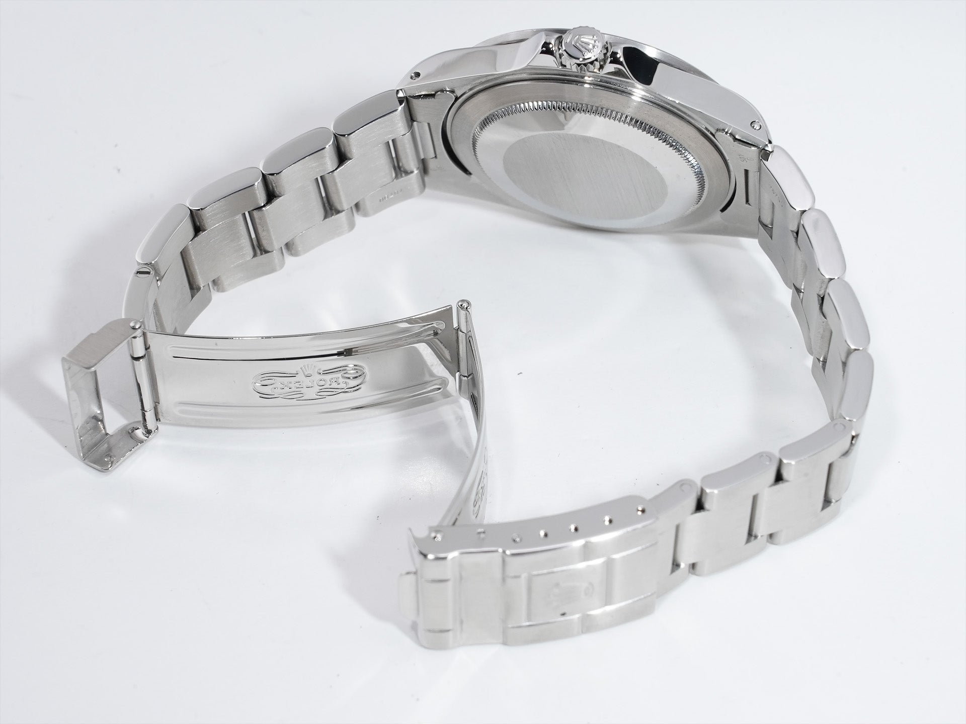 ロレックス エクスプローラーII Ref.16570 ステンレススチール ホワイト文字盤 オイスターブレスレット 美中古 pxtqqqu5