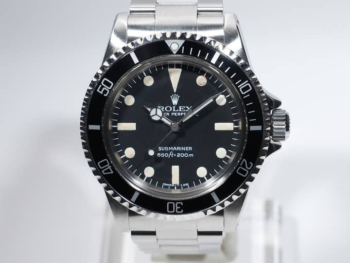 Rolex Submariner Ref.5513 Stainless Steel Black Dial Used ckwhbfck
