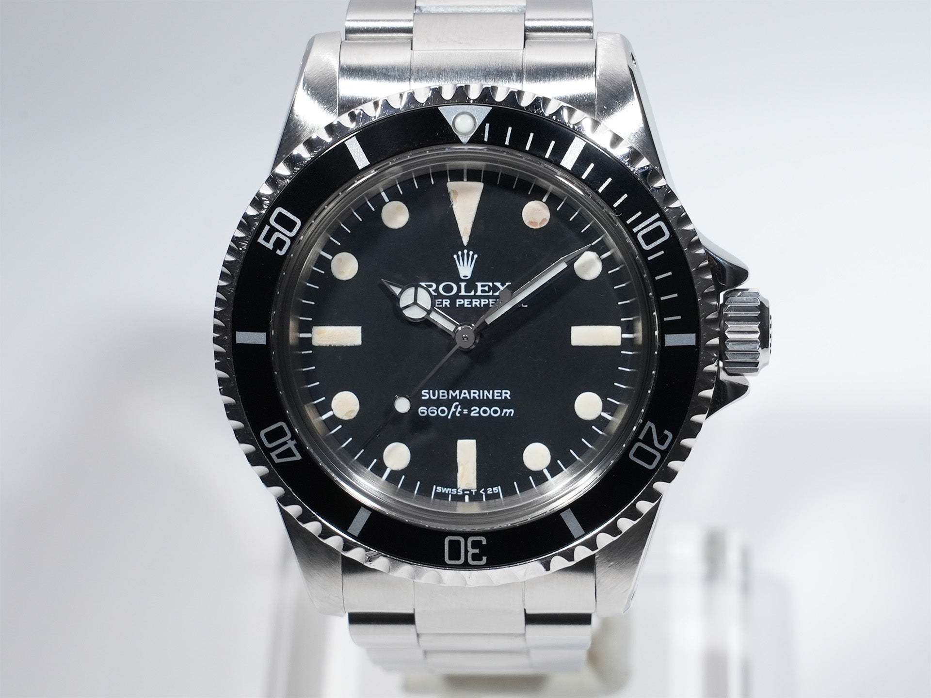 ロレックス サブマリーナー Ref.5513 ステンレススチール ブラック文字盤 中古 ckwhbfck