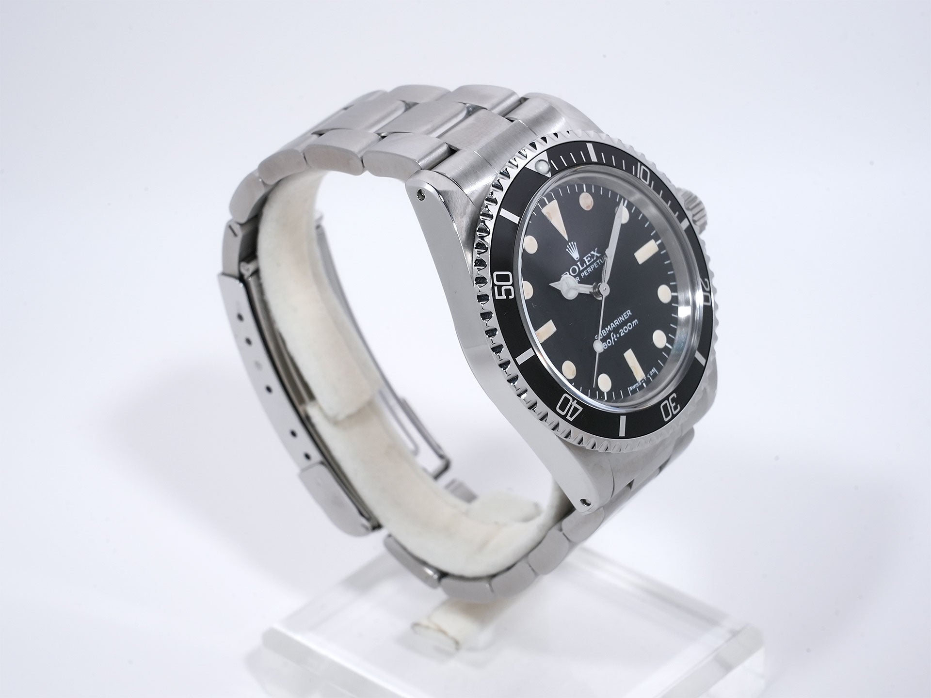 Rolex Submariner Ref.5513 Stainless Steel Black Dial Used ckwhbfck