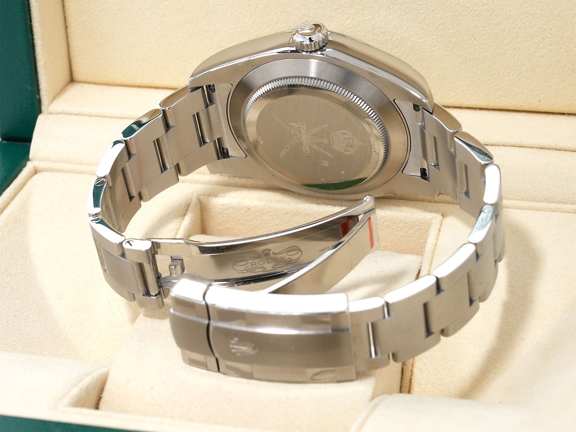 Rolex Air-King Khanjar Ref. 116900 Stainless Steel Black Dial Unused xsydy8mv