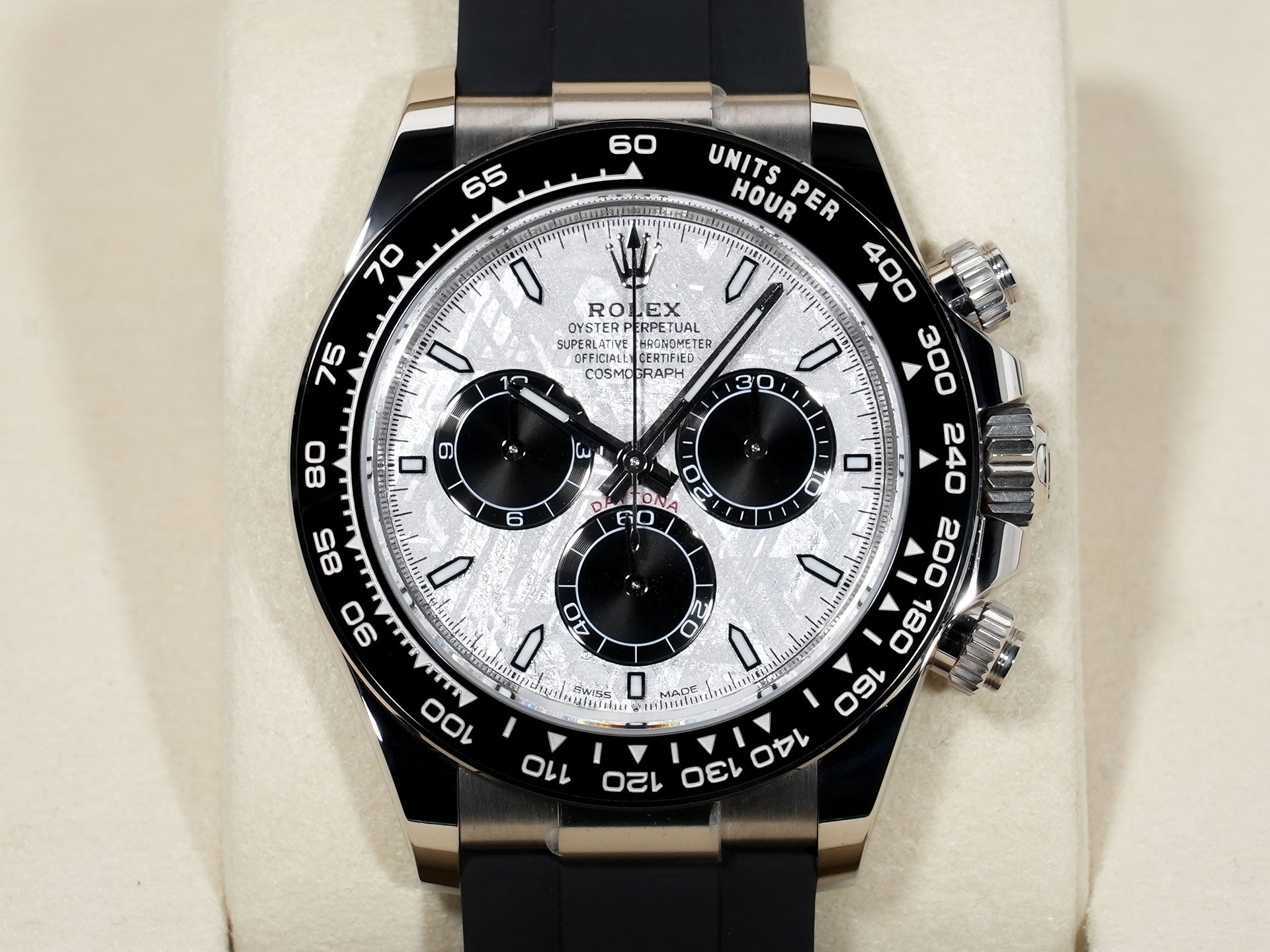 Rolex Daytona Ref. 126519LN White Gold Meteorite Dial Unused g2sf7nc6