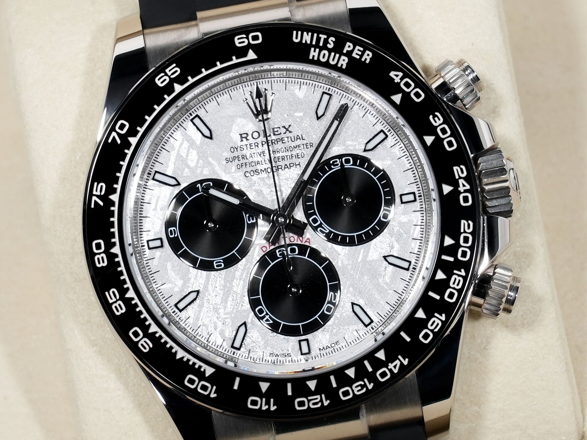 Rolex Daytona Ref. 126519LN White Gold Meteorite Dial Unused g2sf7nc6